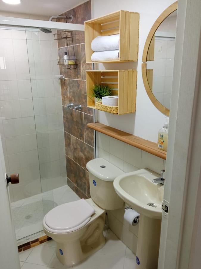 Апартаменти Acogedor Apartaestudio Ubicado En Laureles Медельїн Екстер'єр фото