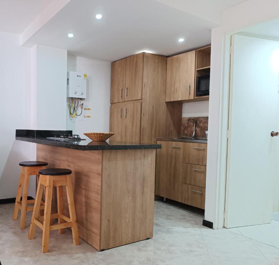 Апартаменти Acogedor Apartaestudio Ubicado En Laureles Медельїн Екстер'єр фото