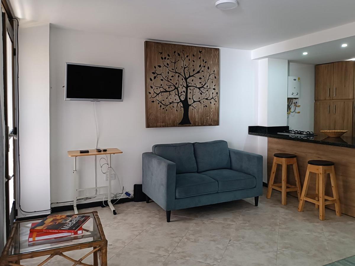 Апартаменти Acogedor Apartaestudio Ubicado En Laureles Медельїн Екстер'єр фото